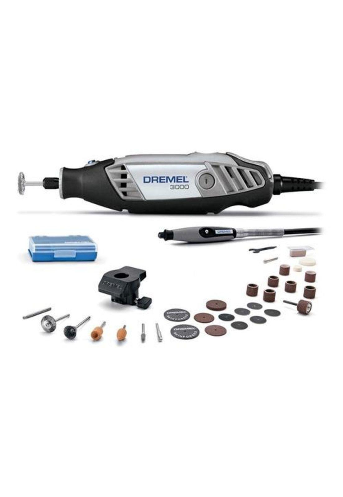 Dremel 3000 + 2 Aditamentos + 30 Accesorios (podólogo)-0