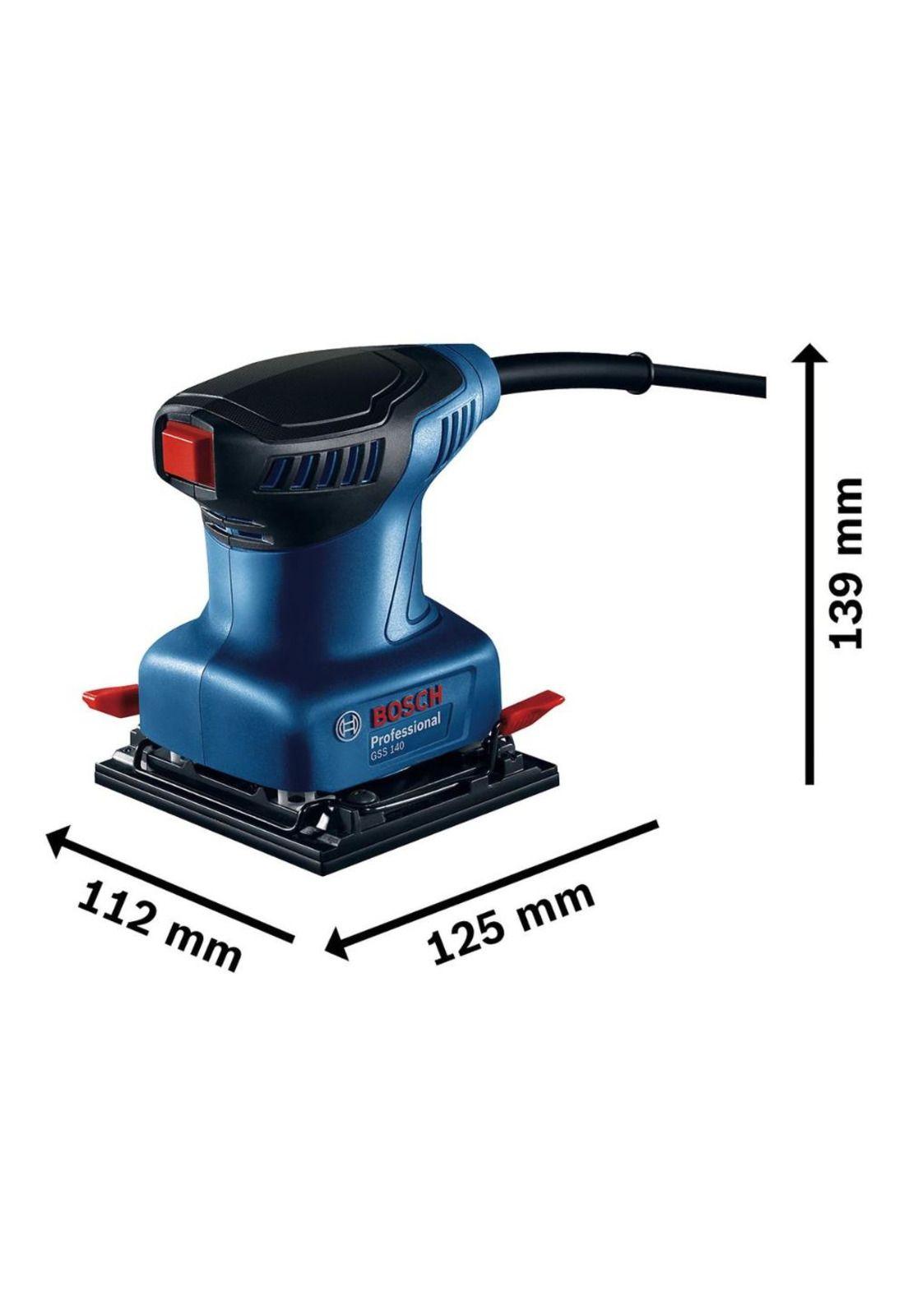 LIJADORA ORB BOSCH GSS PROF 140-1A 220W 06012A80E1-5