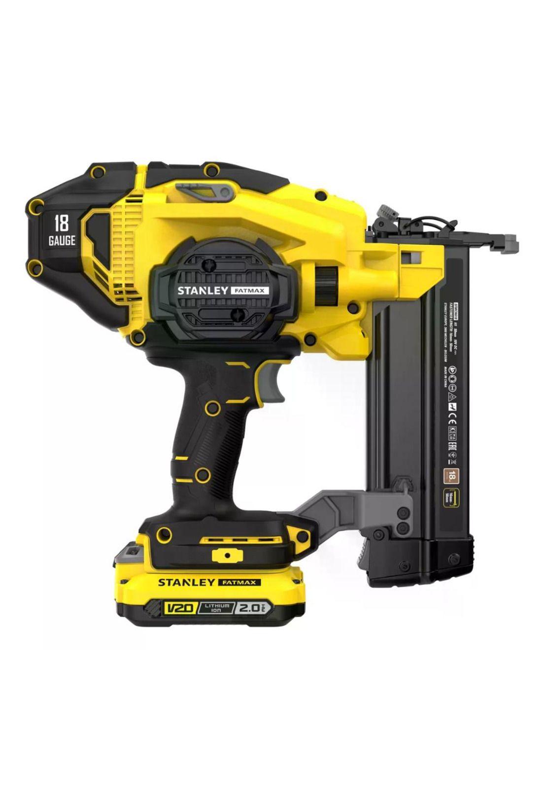 CLAVADORA 18GA 20V MAX STANLEY S/B-C SCN618B-B3-2
