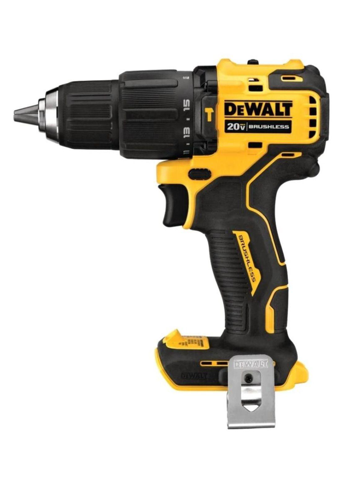 Kit de Taladro Percutor Dewalt DCD709D2-B2 de 13mm 20V-0