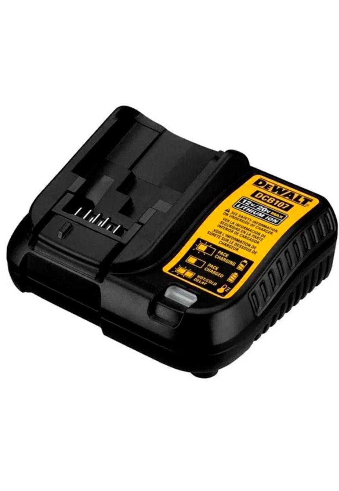Kit de Taladro Percutor Dewalt DCD709D2-B2 de 13mm 20V-4