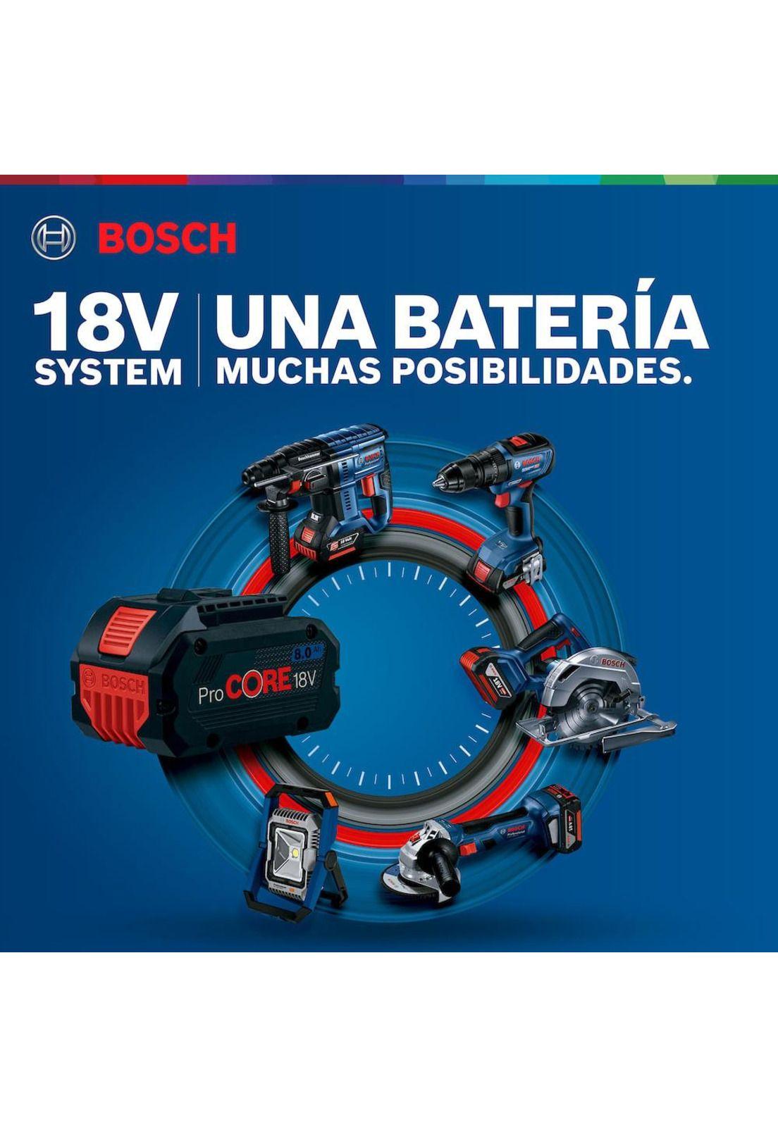 ESMERIL ANGULAR BOSCH 5 GWS 180-LI PROF SIN BAT NI CARG-6
