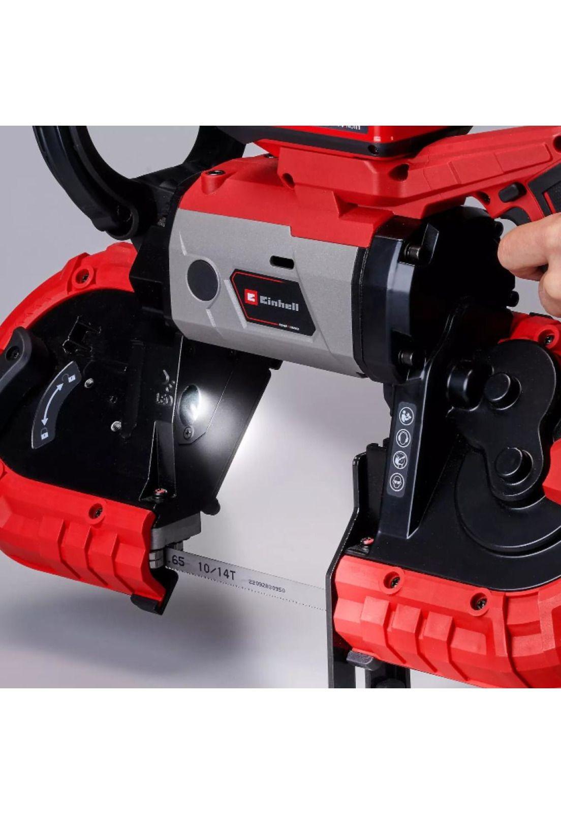 SIERRA BANDA EINHELL 18v TE-MB 18/127 Li-Solo SIN BAT NI CAR-2
