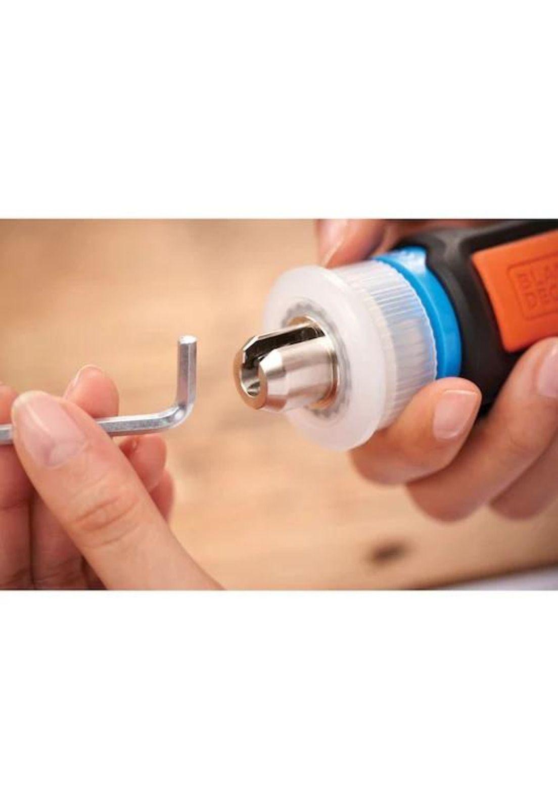 ATORNILLADOR MONTAMUEBLES B&D BCRTA601-B2 3.6V HEXDRIVER-4