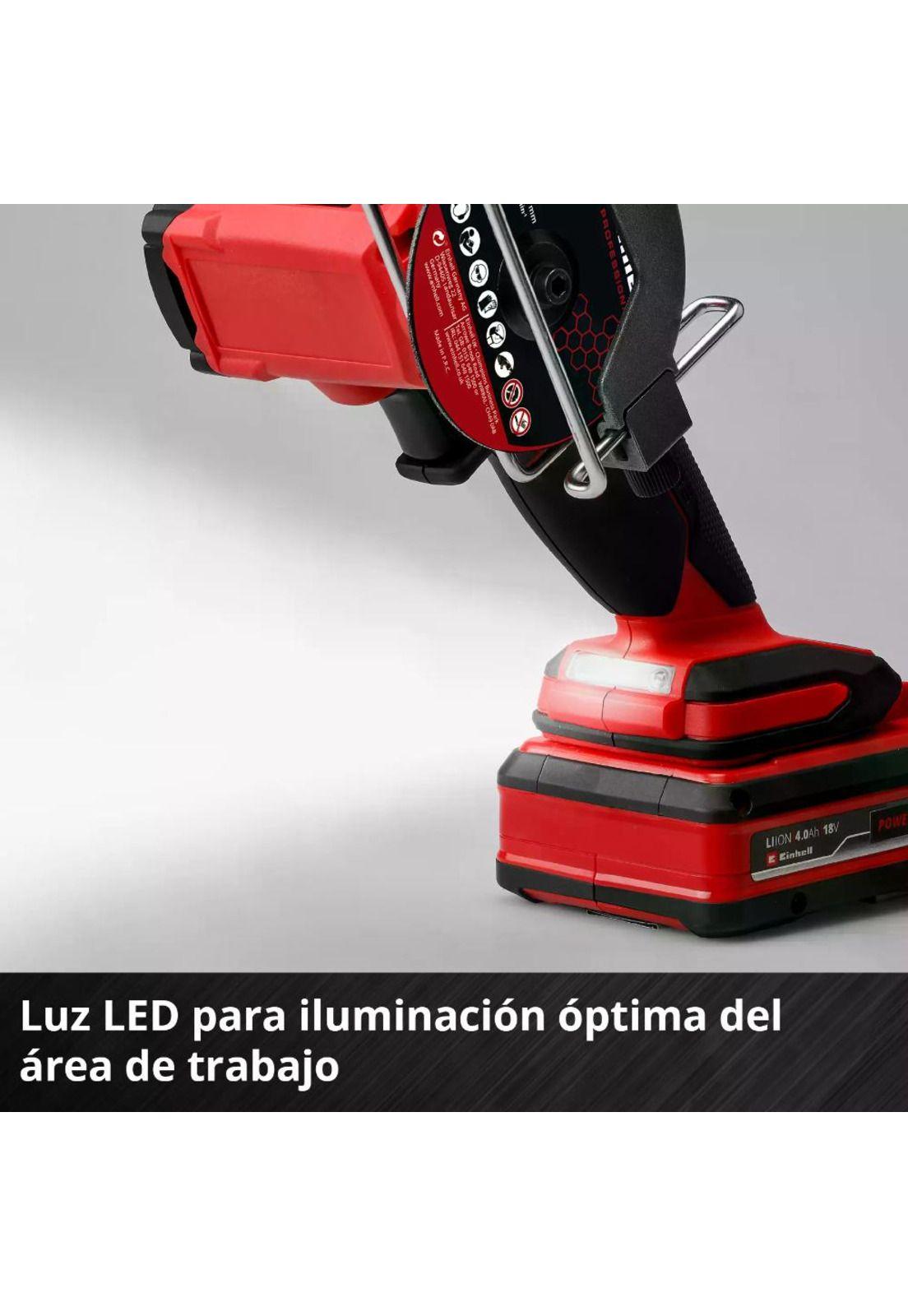 MINI ESMERIL EINHELL 3" PROF 18V TP-CO 18/76-C S/B-8