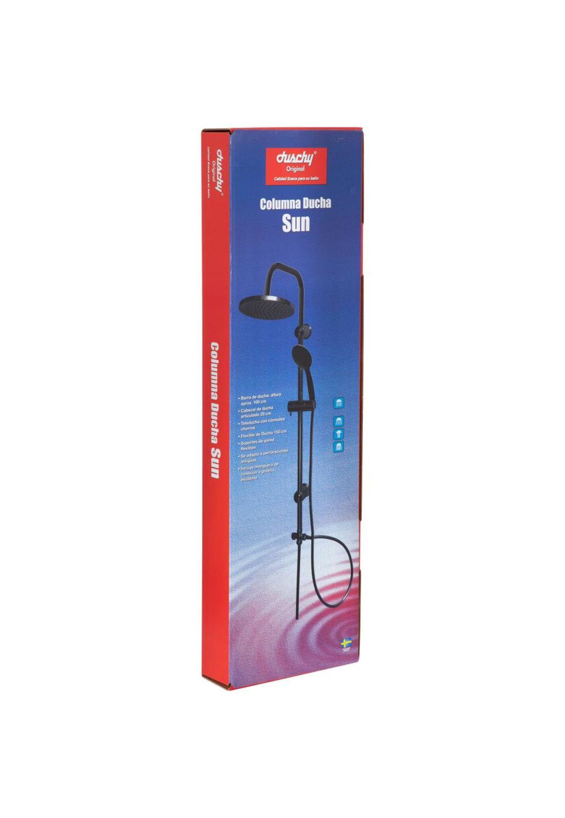 COLUMNA DUSCHY SUN NEGRA 5 FUNCIONES-6