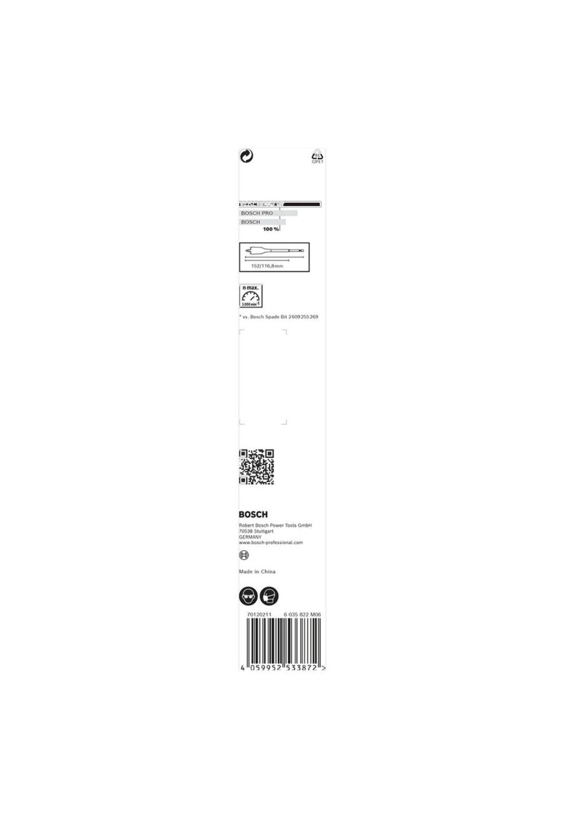 BROCA PALETA MADERA BOSCH EXPERT 13MM X 152MM-3