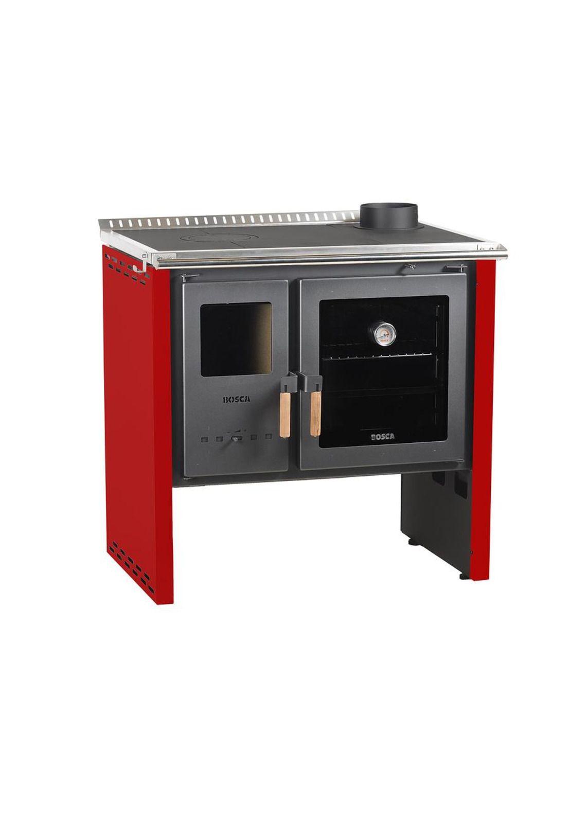 COCINA LEÑA 2P BOSCA HESTIA 90 ROJO-2