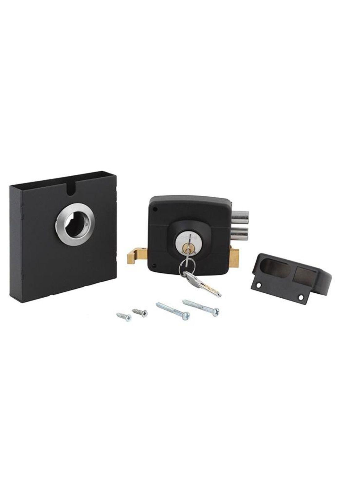 CERRADURA SOBREPONER ODIS 323 NEGRA C/CAJA SOLDAR-2