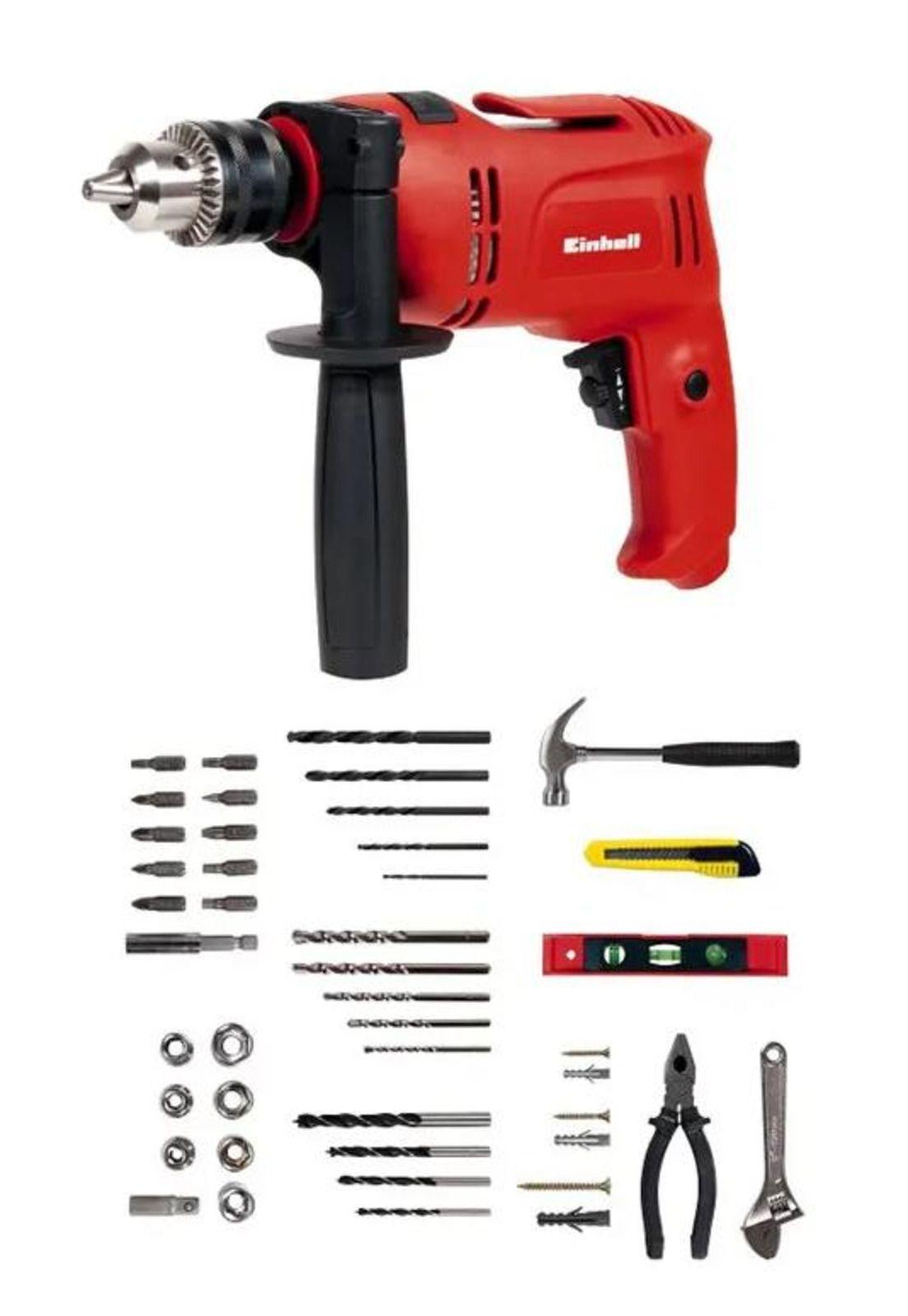 KIT EINHELL TC-ID 650 TALADRO PERCUTOR 13MM - 650W+ACC-3