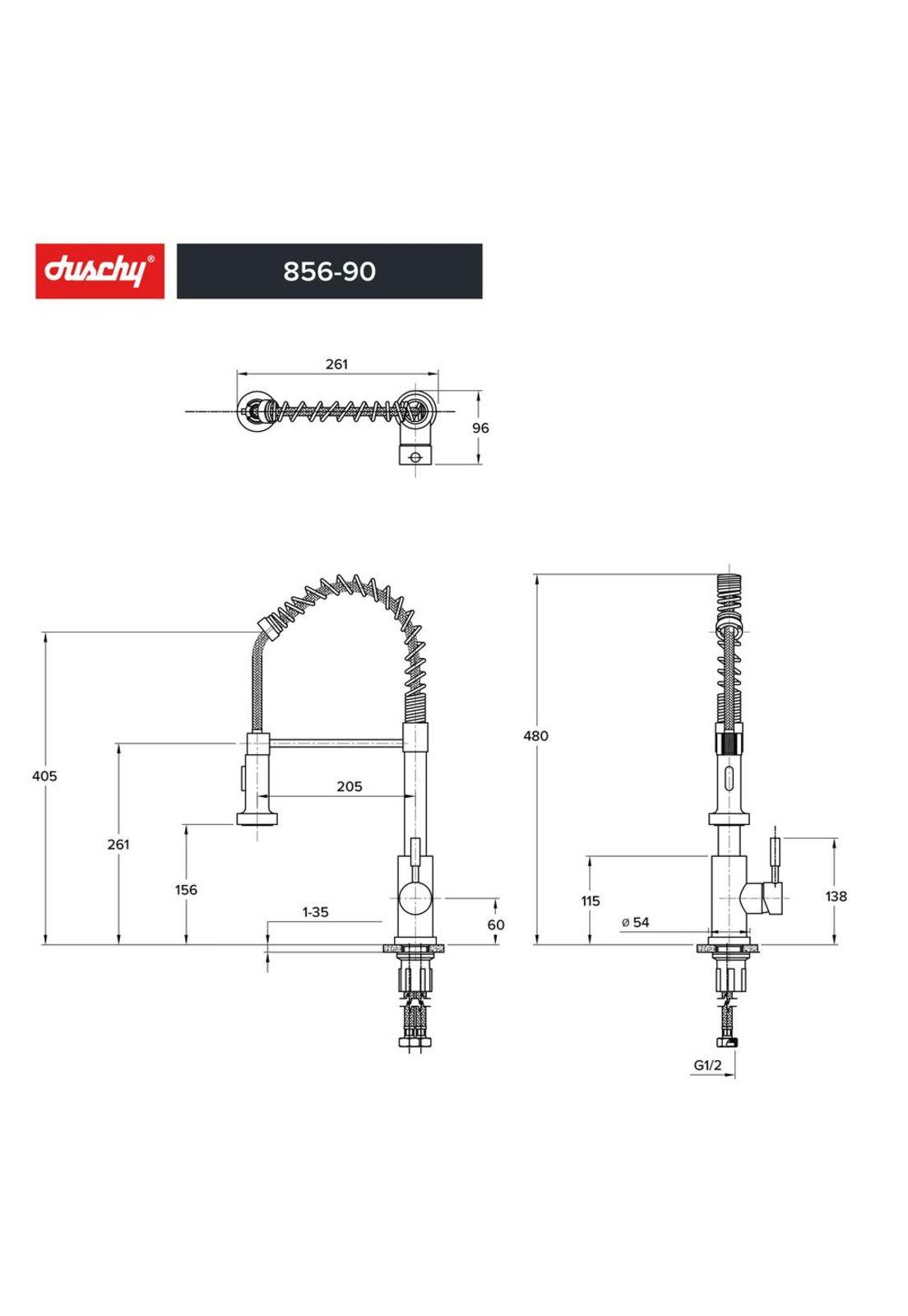 MONOMANDO DUSCHY KOK COOLSTART PARA LAVAPLATOS-5