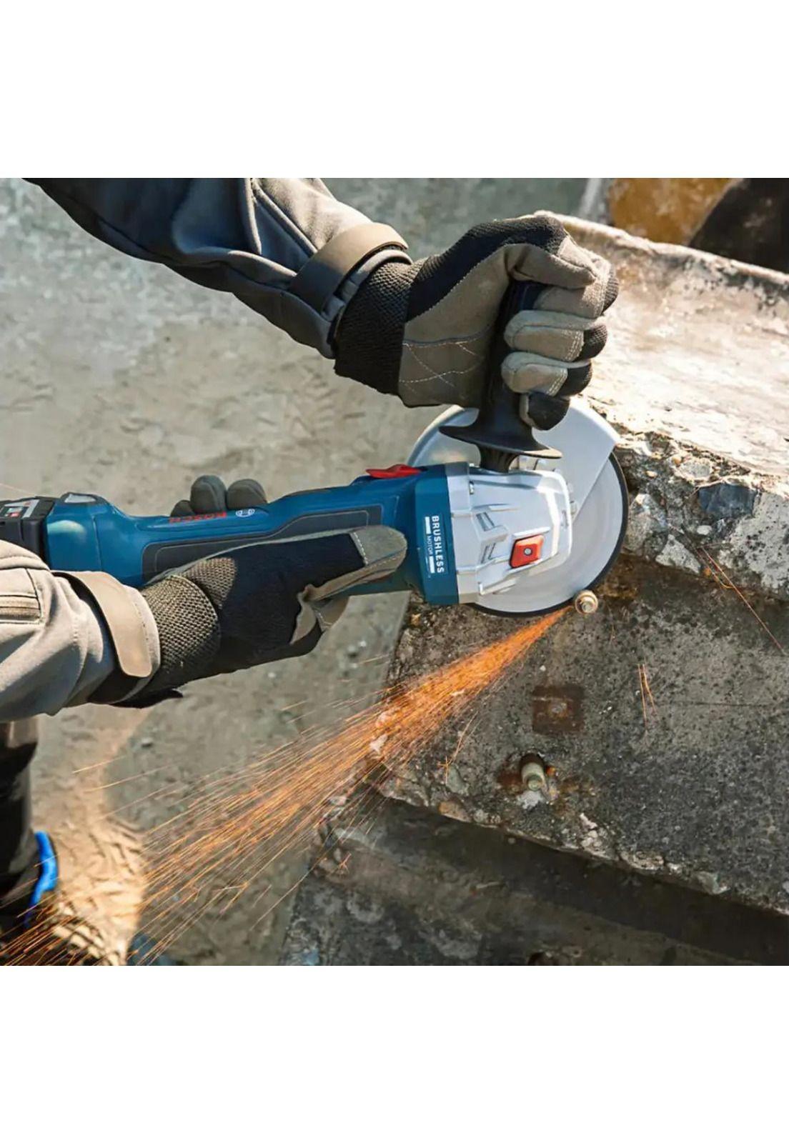 PACK BOSCH ESMERIL ANGULAR 5" GWS 18V-8 +2BAT 4.0 AH+CARG-5