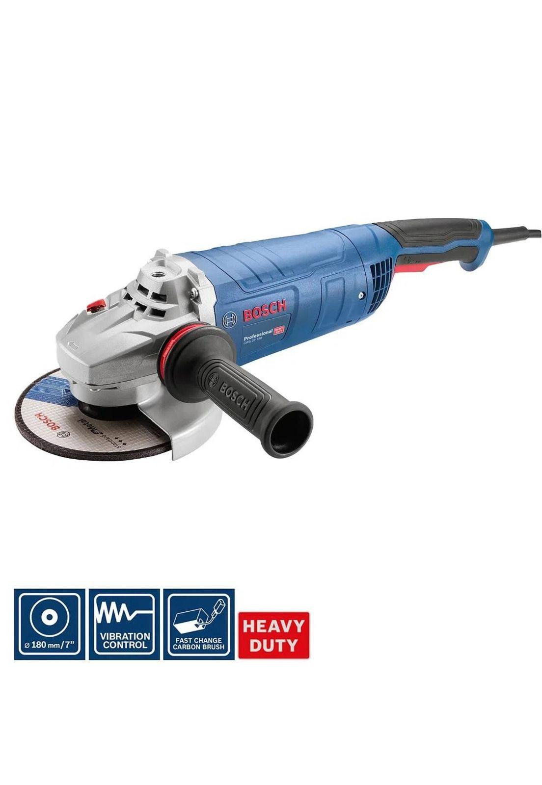 ESM.ANG.INAL.BOSCH GWS 28-180 PROF 2800W HM VULCANO 06018F51N0-0