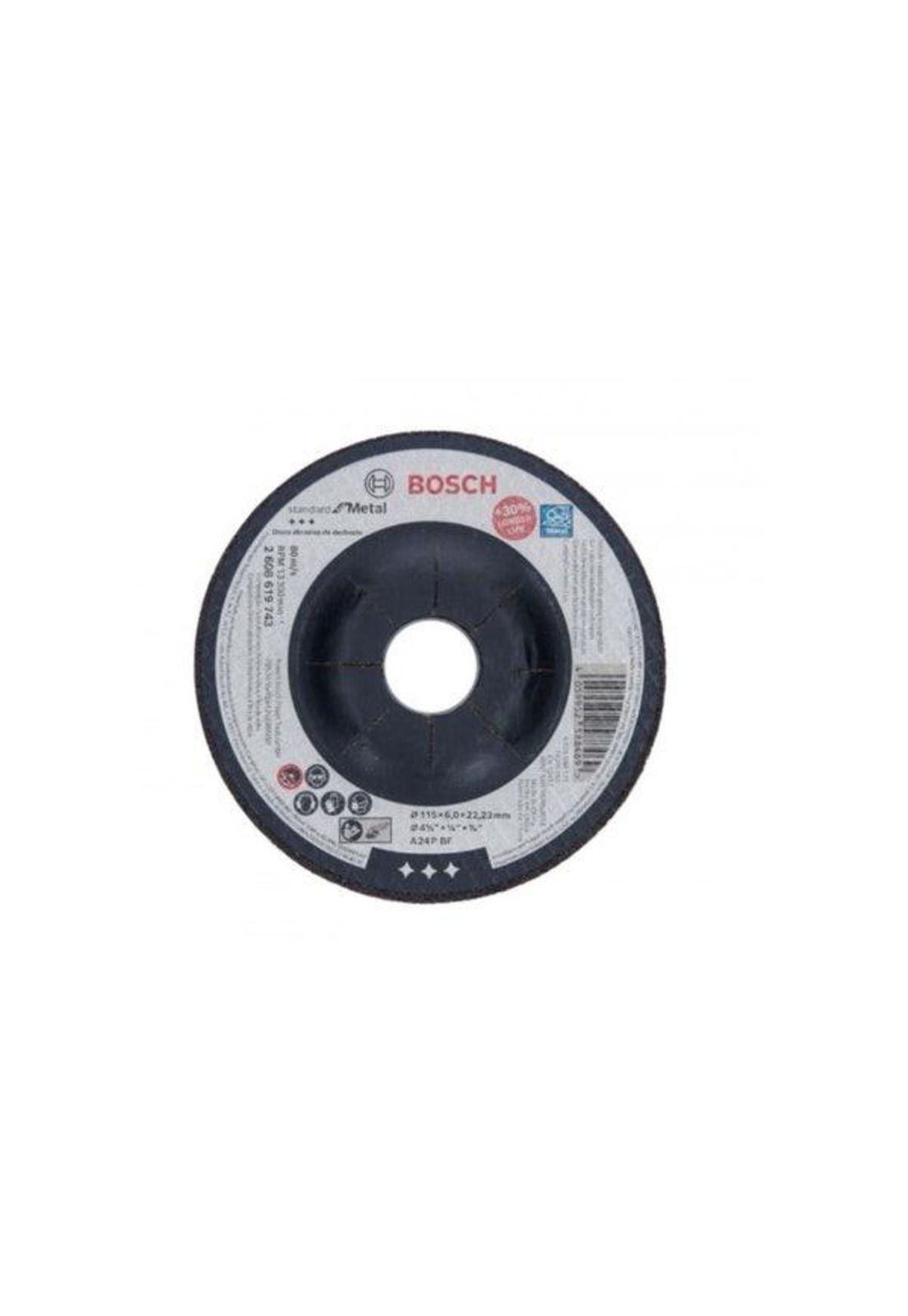 DISCO DESBASTE METAL BOSCH 4 1/2"X7/8" 6MM-0