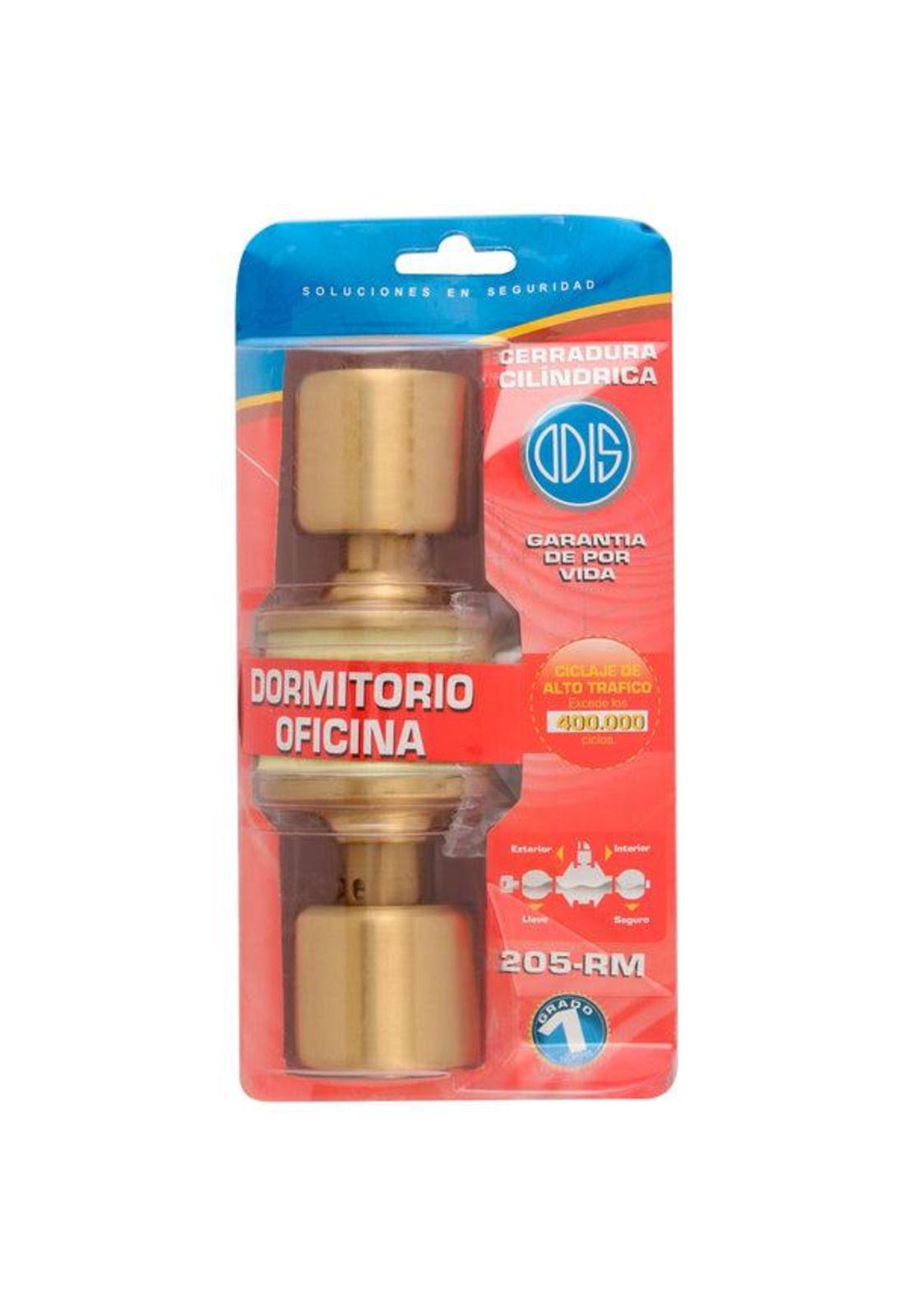 CERRADURA CILIN.ODIS 205 DORMITORIO BRONCE BT-5