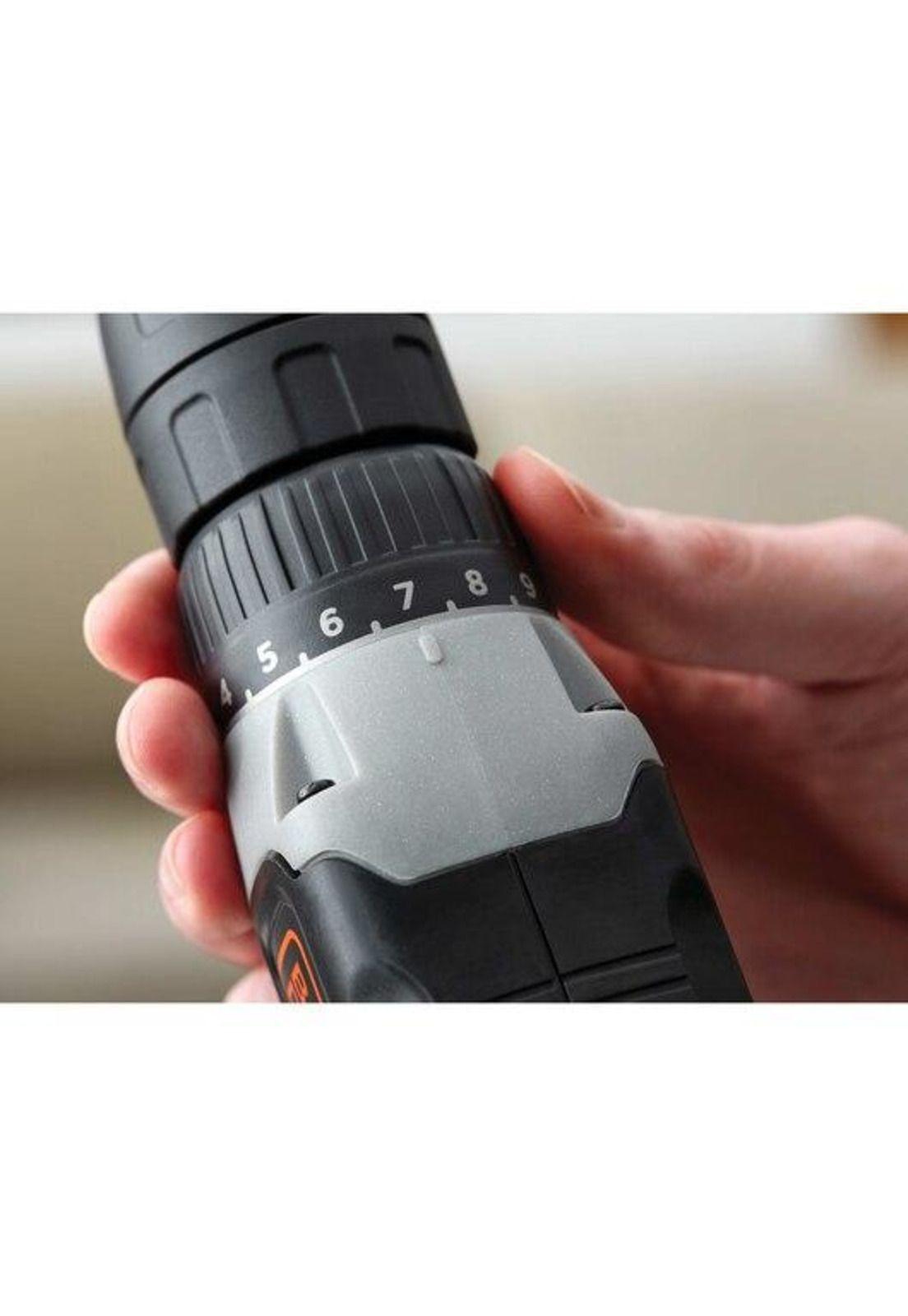 TALADRO ROTACION INALAMBRICO BLACK Y DECKER BCD702C1-B2 20V -10MM+BATERIA 1.5AH-2