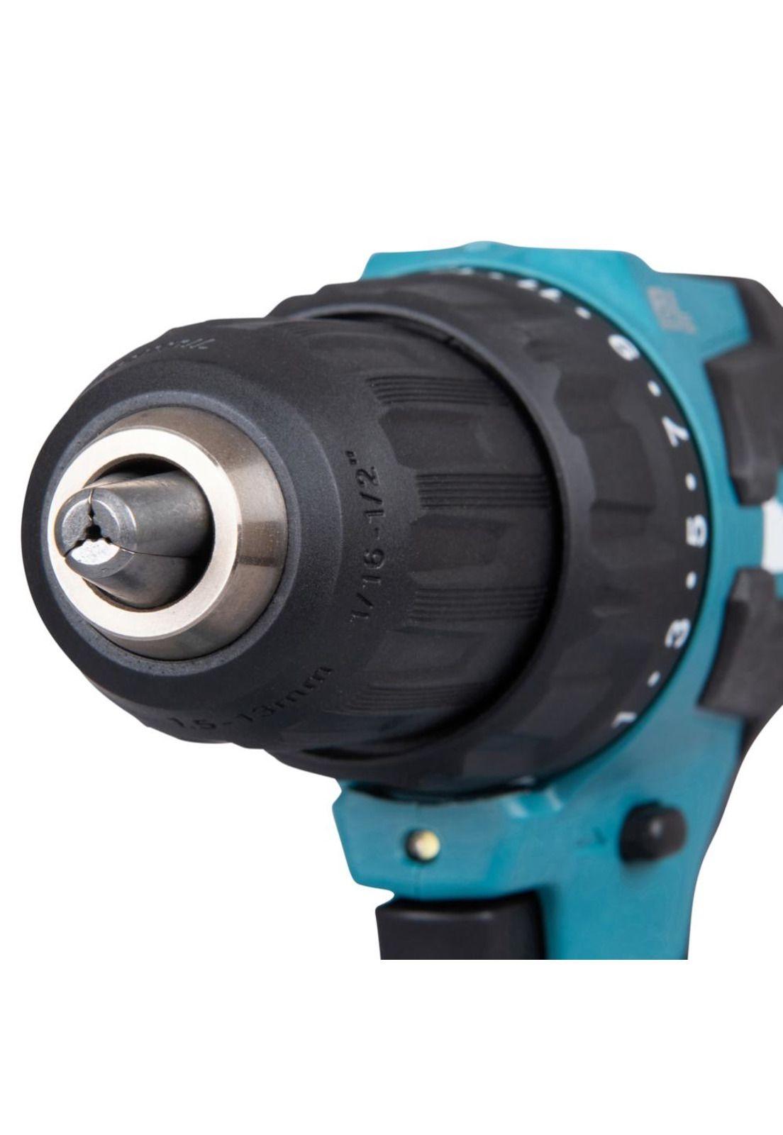 TALADRO PER MAKITA 13MM 18V+1B 3A+ C+BOLSO DHP490FRX-1