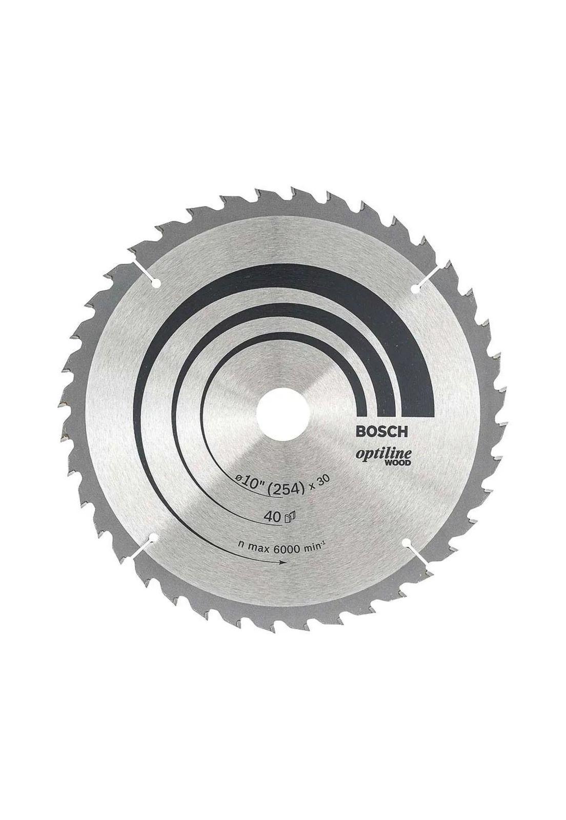 DISCO SIERRA CIRULAR BOSCH 10'' 40 DIENTES  30-25 OPTILINE-0