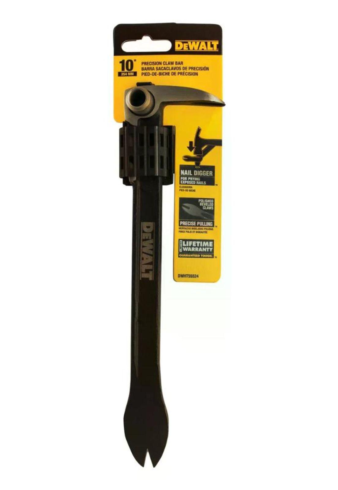 BARRA-PALANCA SACA CLAVOS DEWALT 10" DWHT55524-2