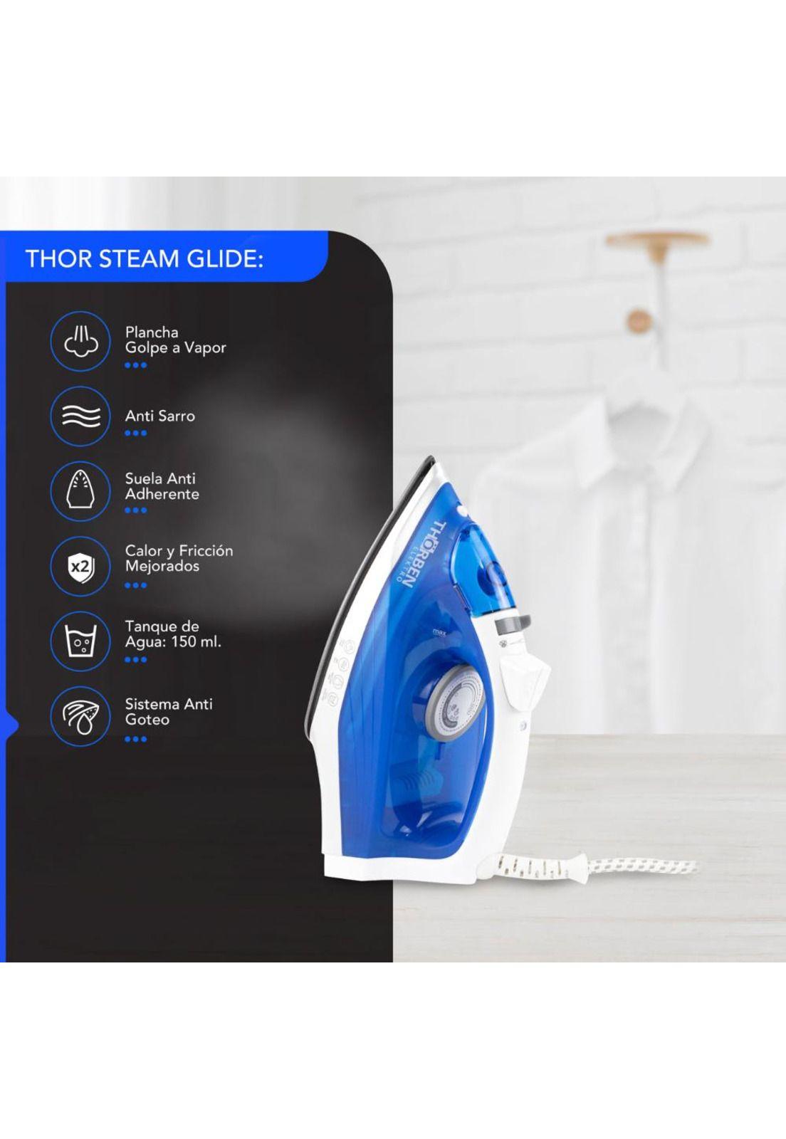 PLANCHA THORBEN STEAM GLIDE 1100W-6