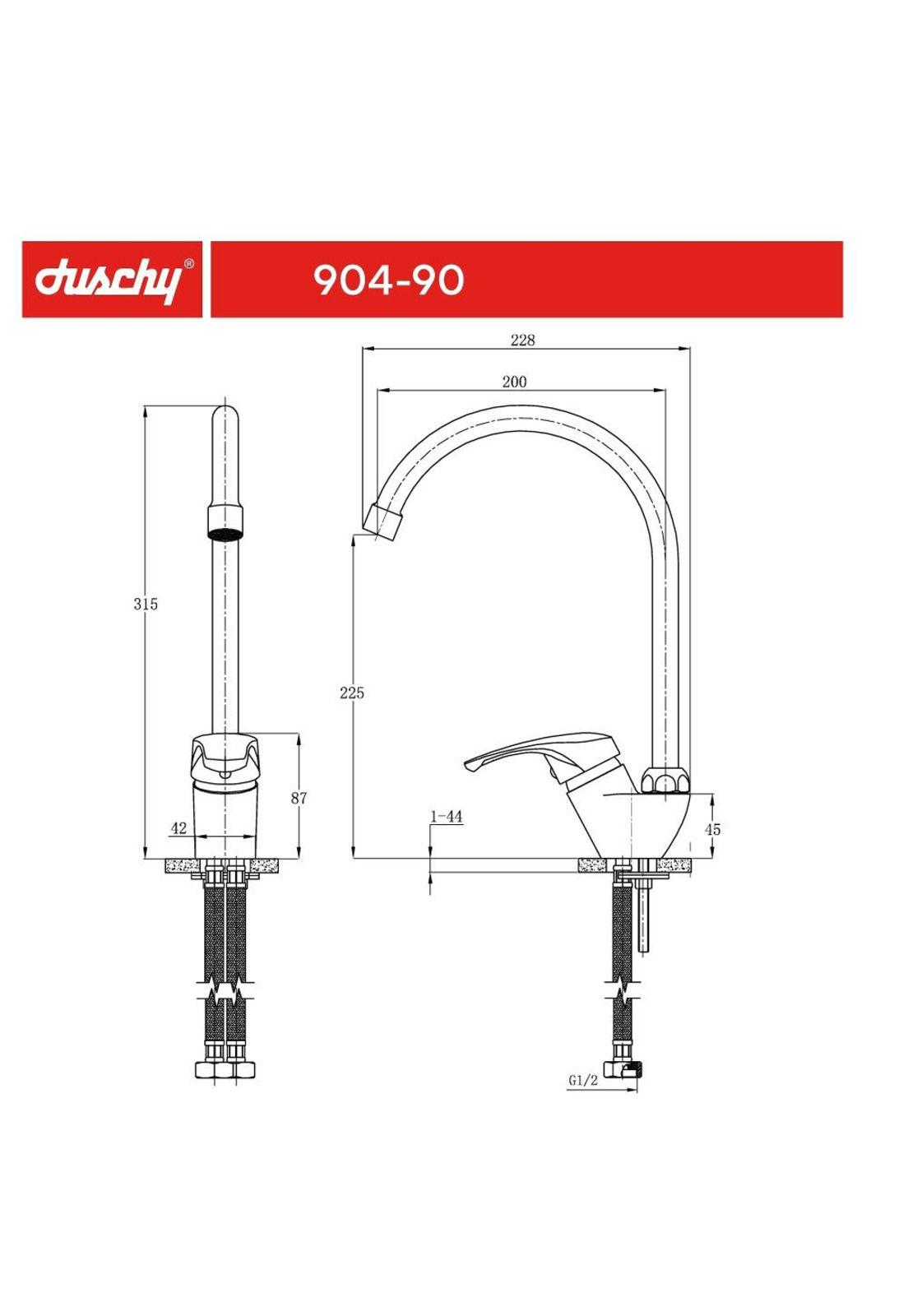 MONOMANDO DUSCHY ABS EKO PARA LAVAPLATO-6
