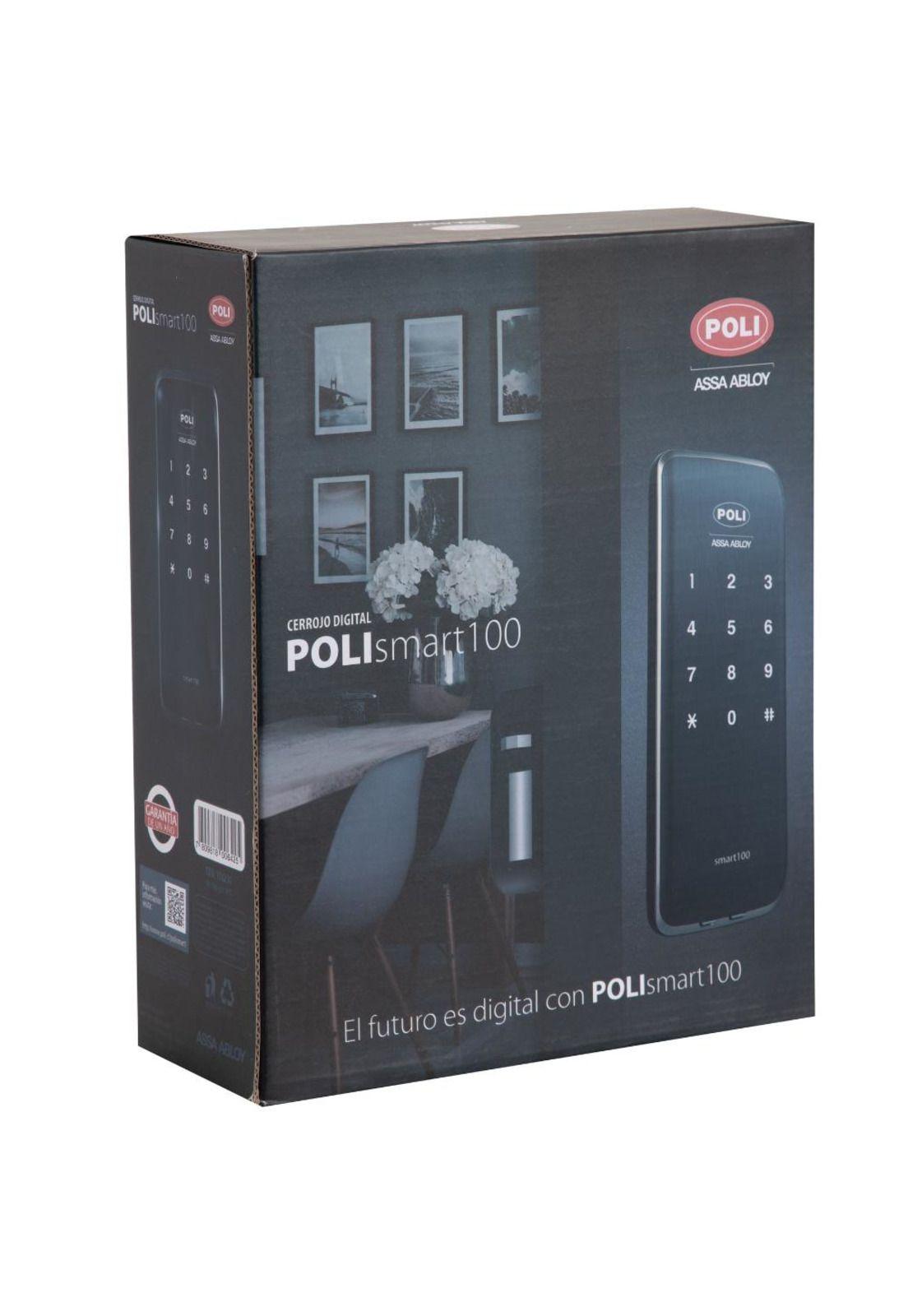 CERR.DIGITAL SOBREP POLI SMART 100 NEGRO CJ-6