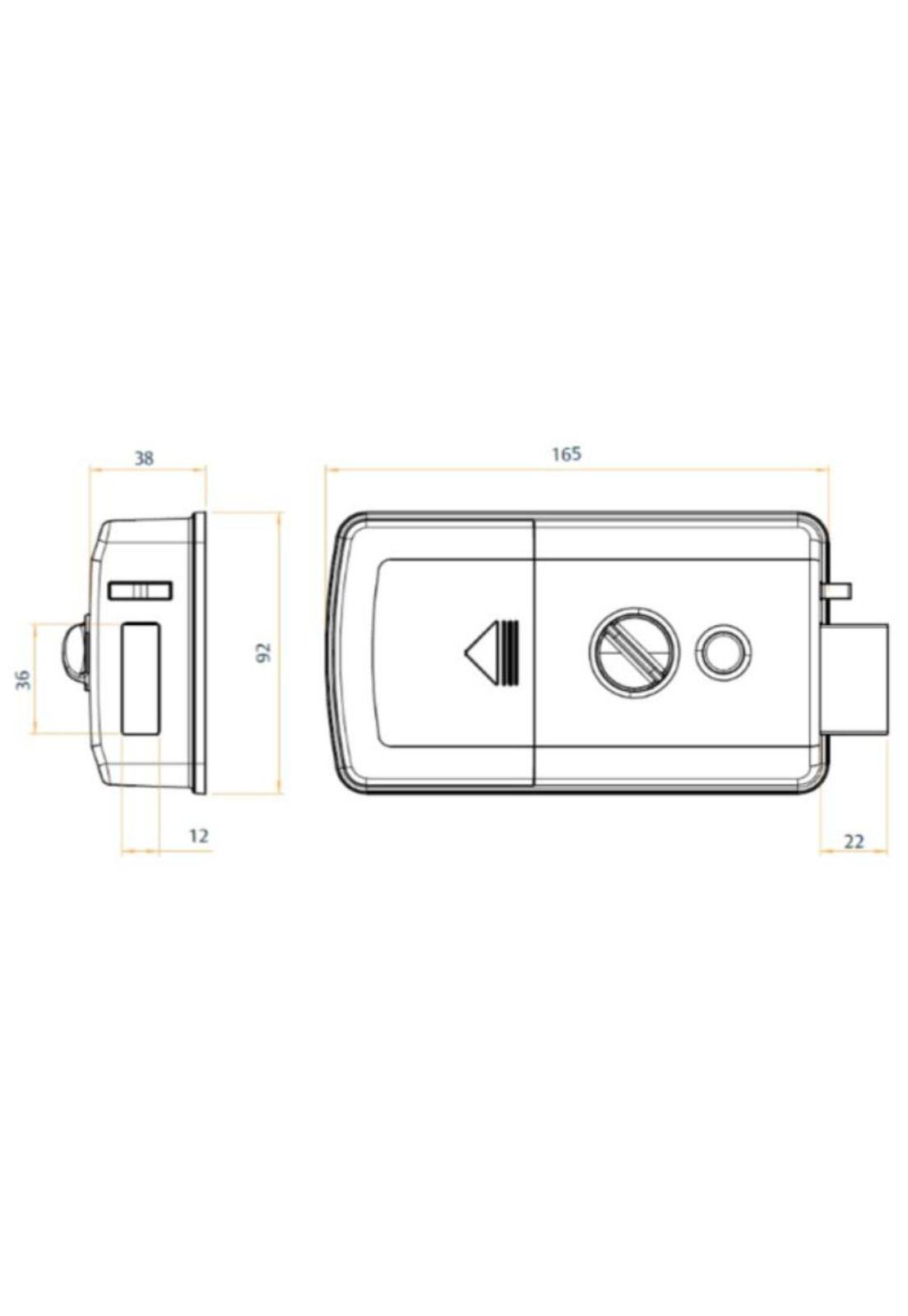 CERR.DIGITAL SOBREP POLI SMART 100 NEGRO CJ-7