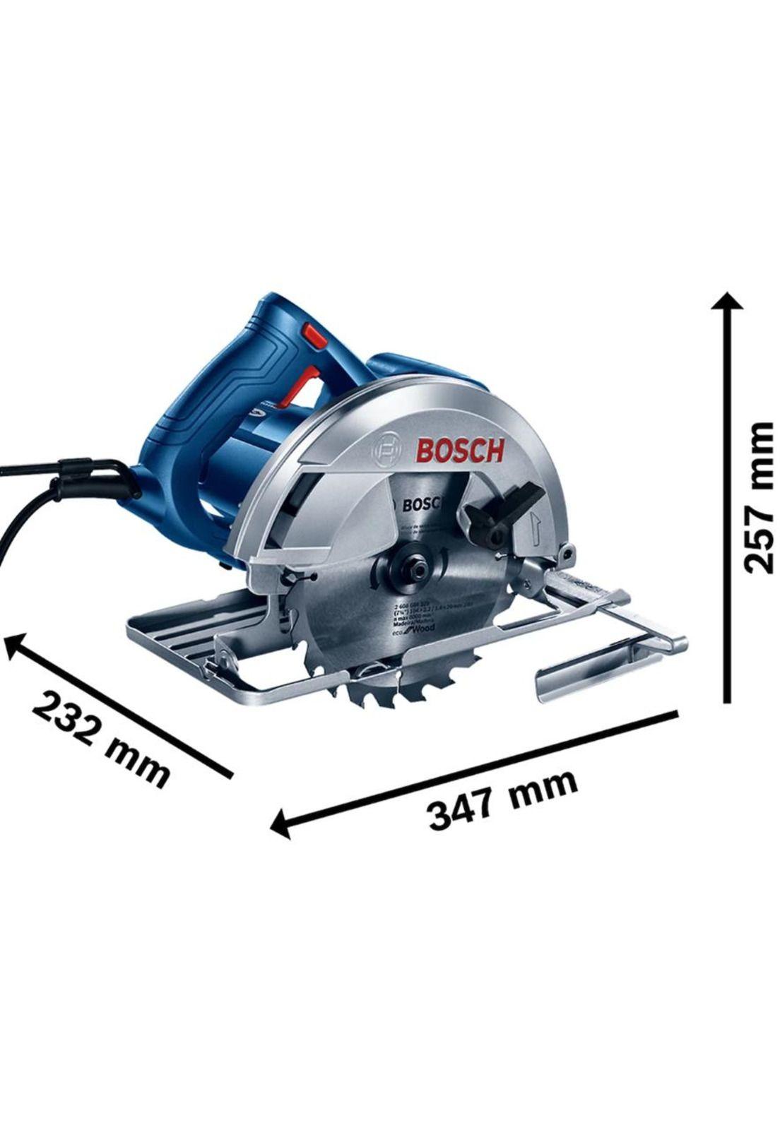 SIERRA CIRCULAR BOSCH 7" GKS 150 INCLUYE 2 DISCOS-3