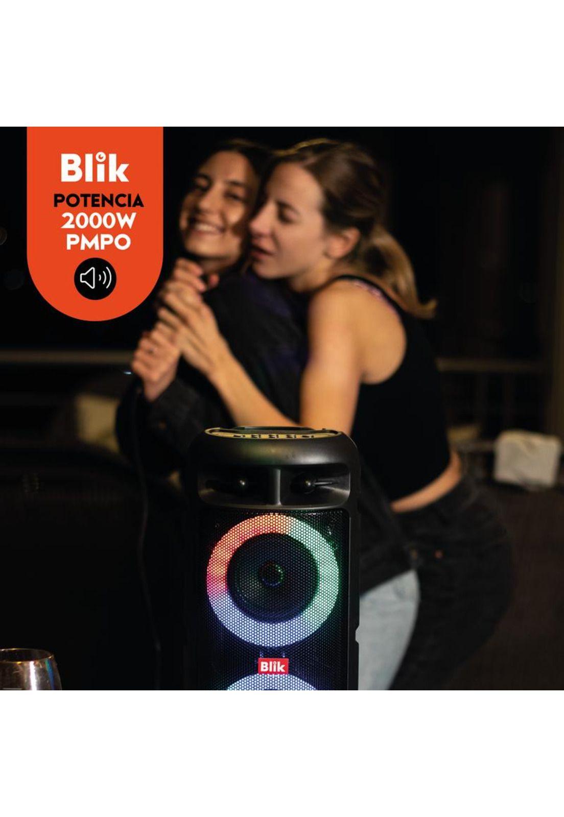 PARLANTE BT KARAOKE BLIK UPSOUND 3 C/MICROF-4