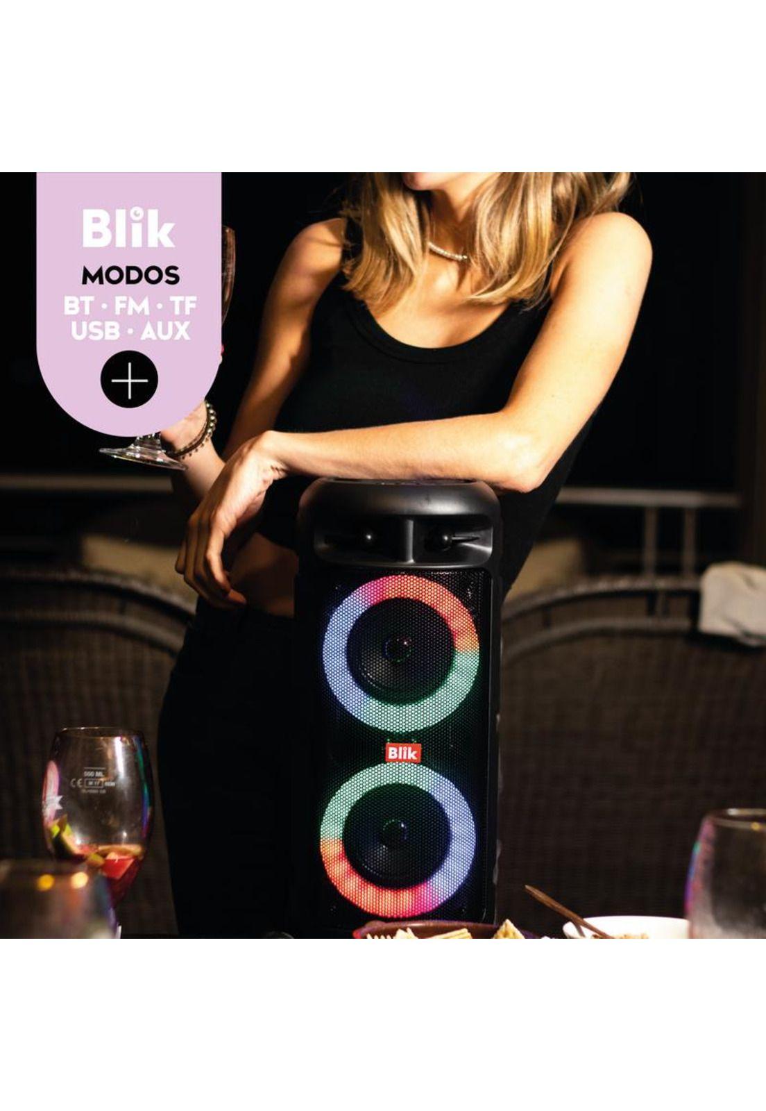 PARLANTE BT KARAOKE BLIK UPSOUND 3 C/MICROF-5