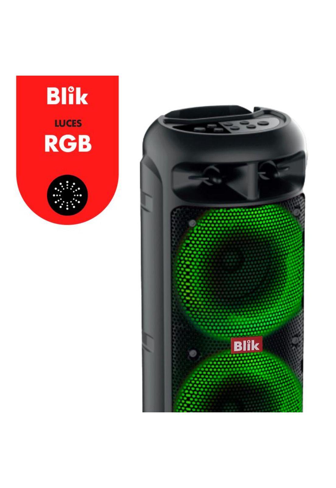 PARLANTE BT KARAOKE BLIK UPSOUND 3 C/MICROF-6