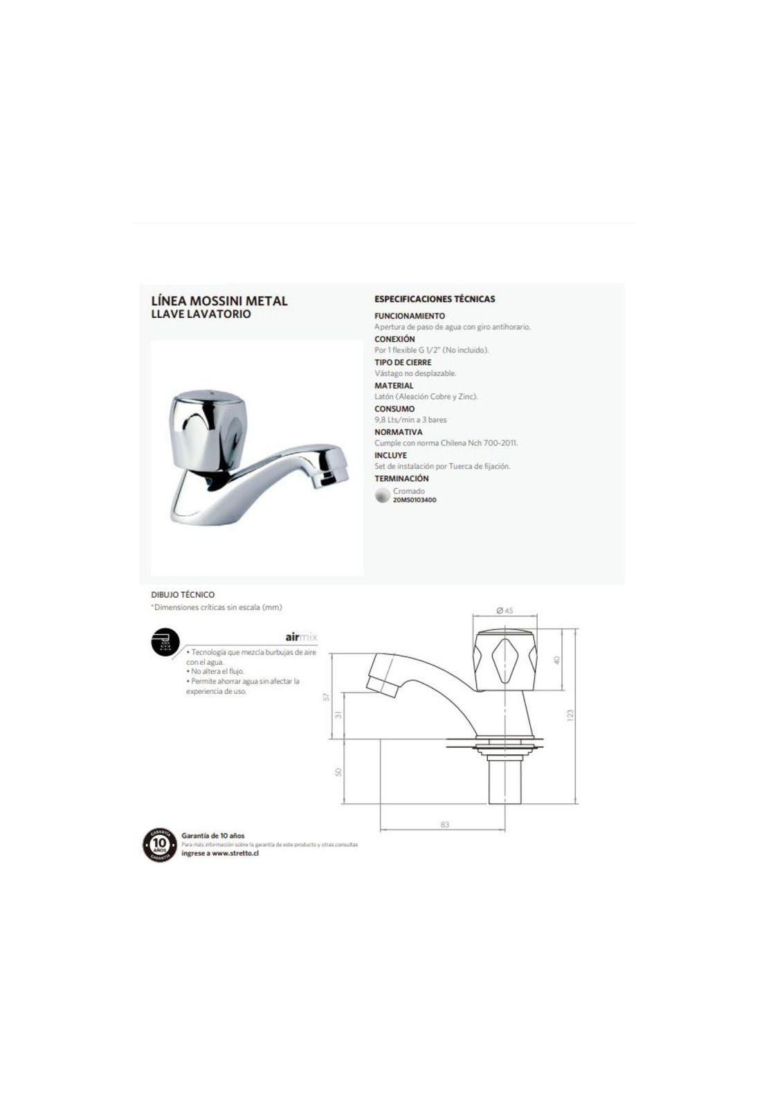LLAVE LAVATORIO LINEA METAL-2