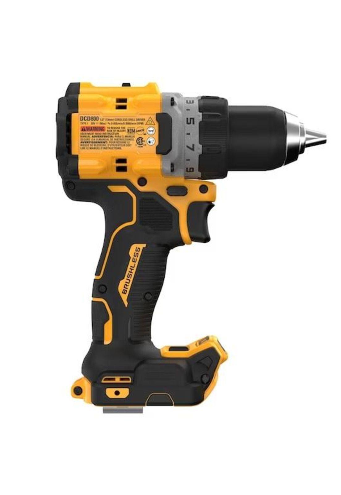 Kit Taladro/atornillador 1/2 20v Max Xr Dewalt Dcd800d2-b2-3