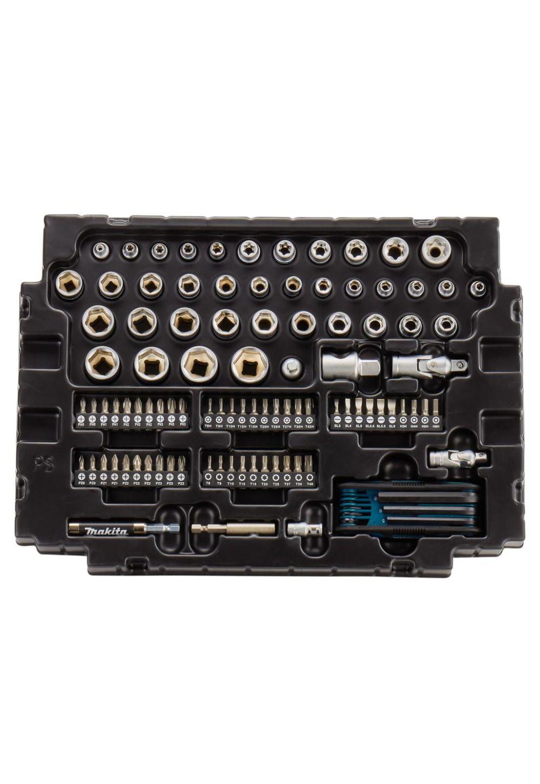 SET HERRAMIENTA 120 PIEZAS MAKITA E-08713-2