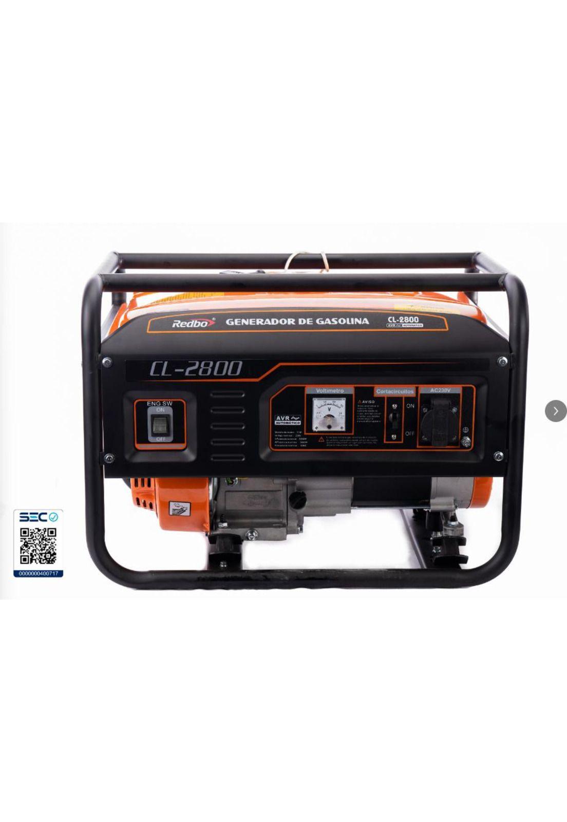 Generador Redbo CL-2800 Partida Manual 2800W Profesional-4