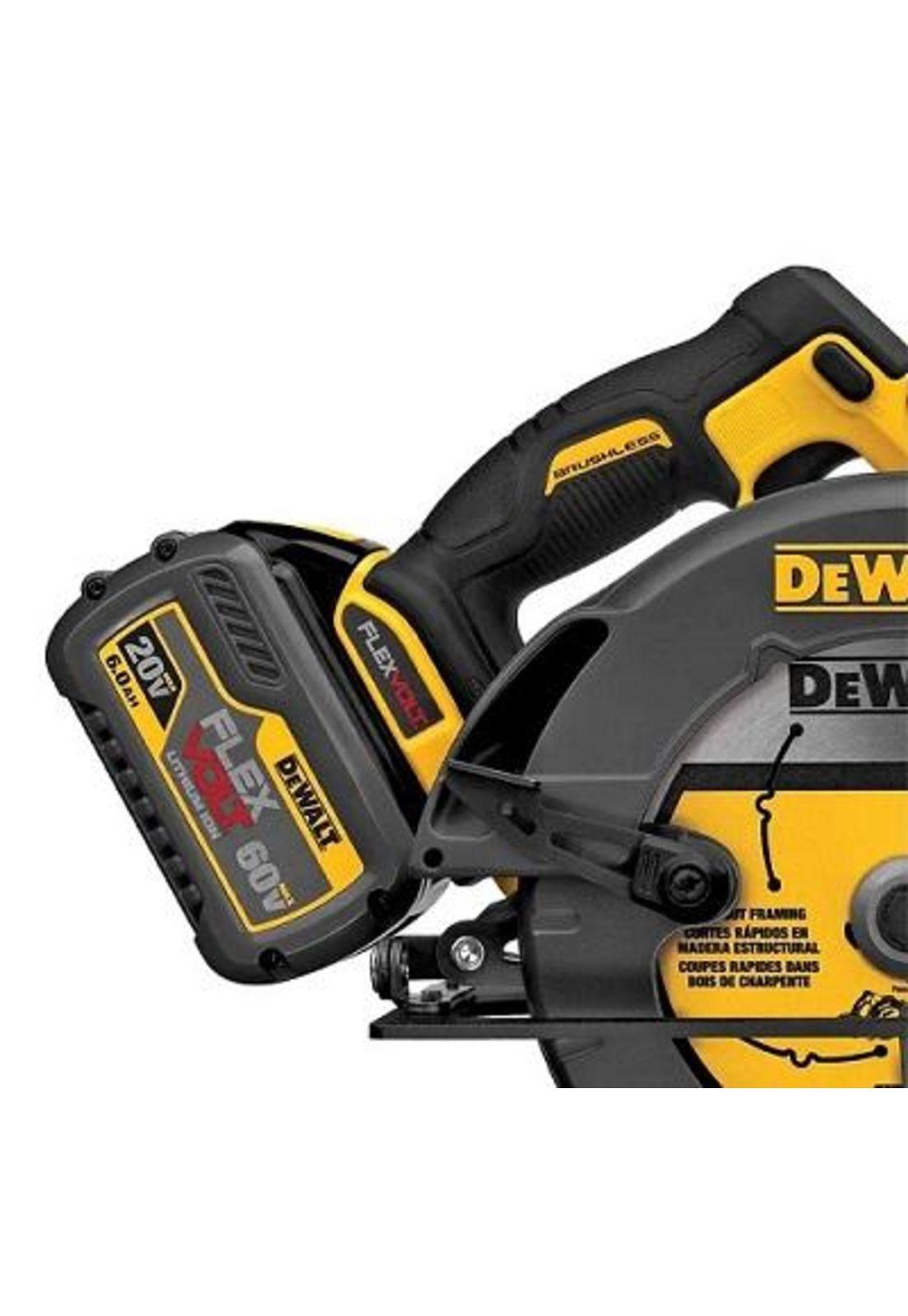 SIERRA CIRCULAR DEWALT 7 1/4" DCS578T2-B2  60V-2