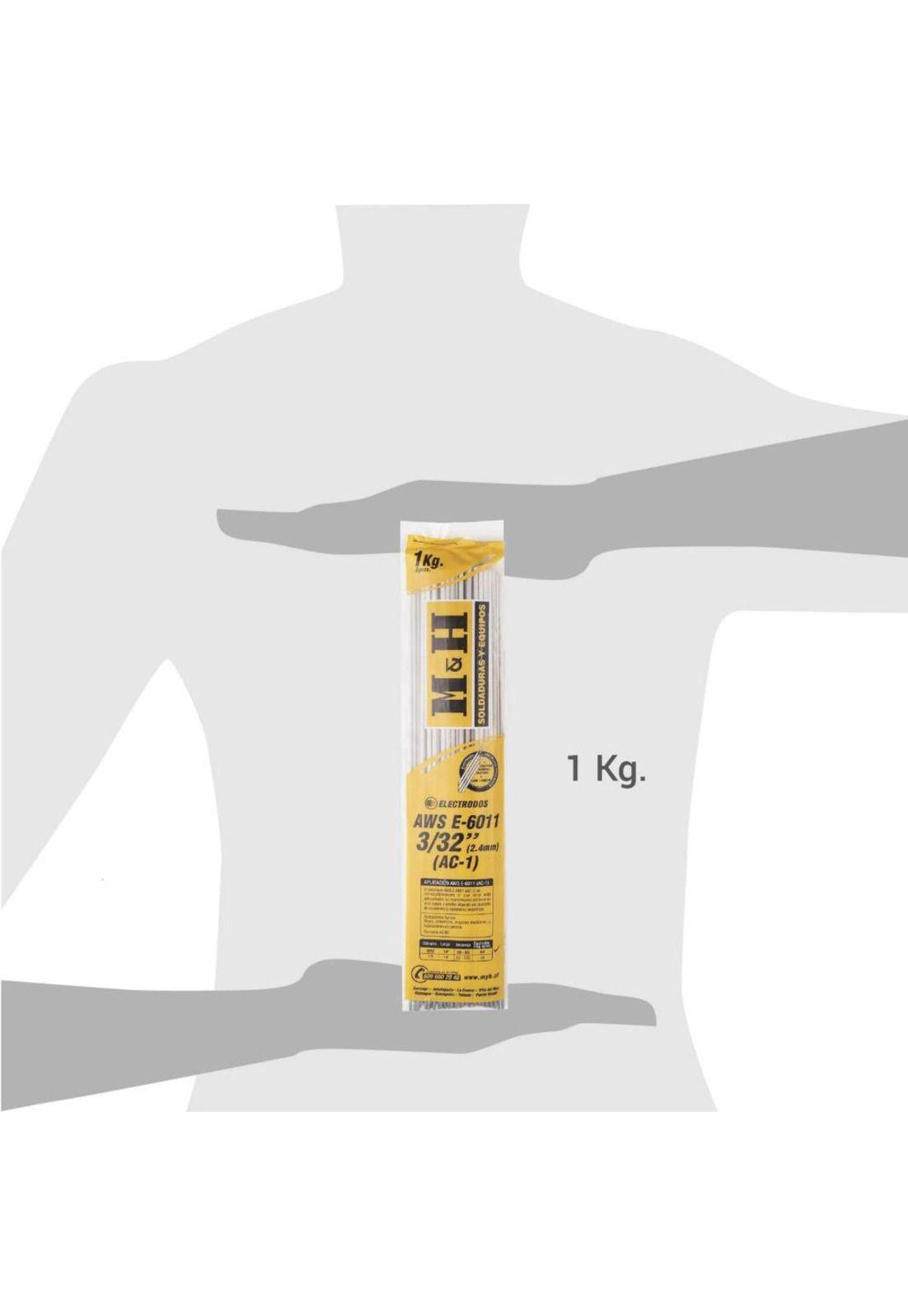 ELECTRODO DE SOLDADURA M&H AC-1 (6011) 3/32 (KG)-3