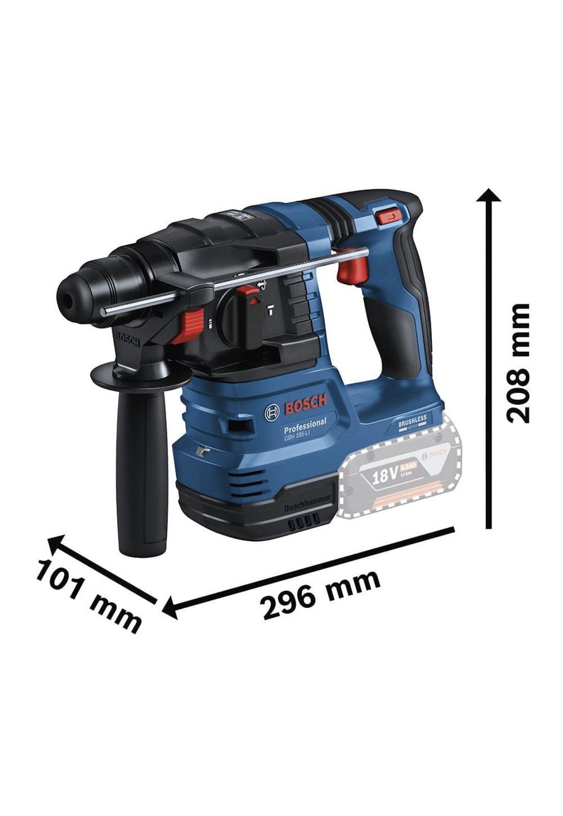ROTOMARTILLO BOSCH GBH 185LI SOLO SIN BAT NI CARG-5