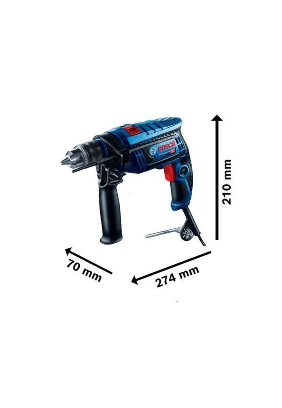 TALADRO PERC. ATORNILLADOR BOSCH GSB 13 RE BR-220V  /750W-2