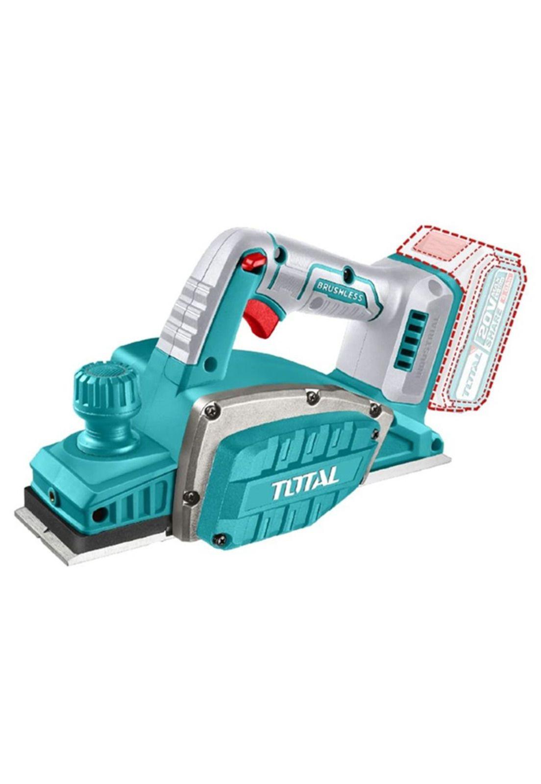 CEPILLO INALAMBRICO 20V TOTAL TRLI20401 BRUSHLESS SIN BAT NI CARG-3