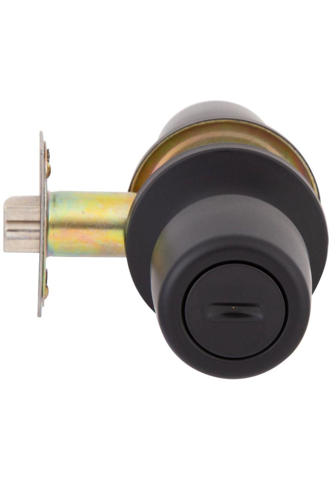 CERRADURA TUBULAR POLI 8000 8404 BAÑ/DORM NEGRO-2