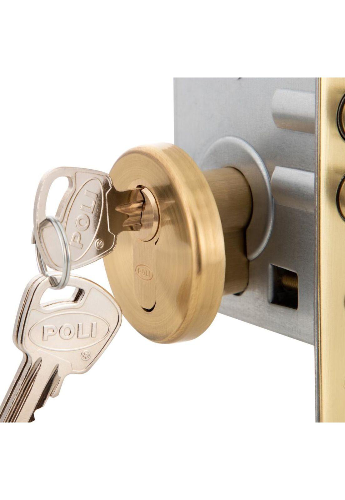 CERROJ SEG BR 3PITONES CILIN 70mm 102421-3