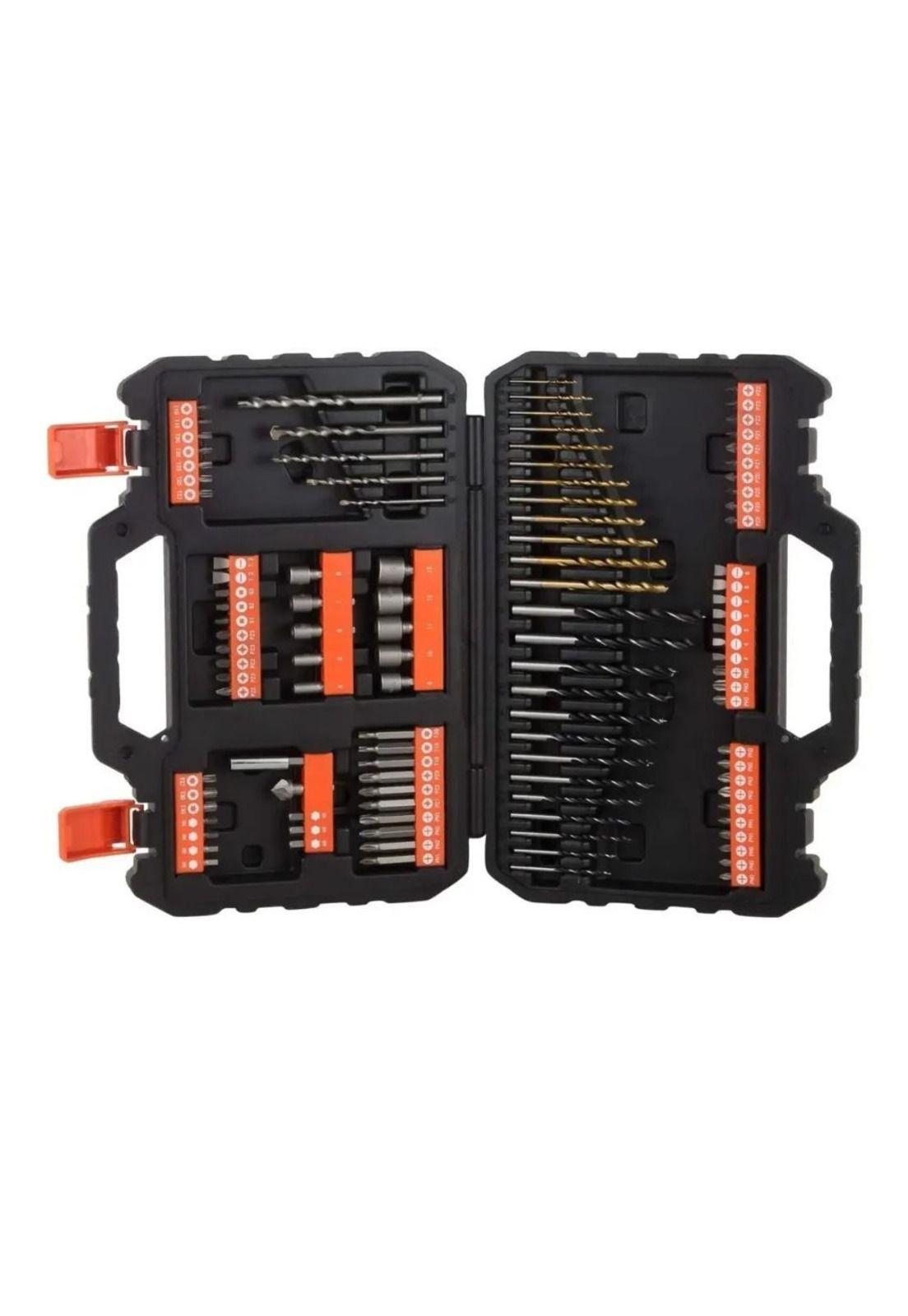 SET 109 PZAS ATORNILLAR-TALADRAR B&D A7200XJ-4