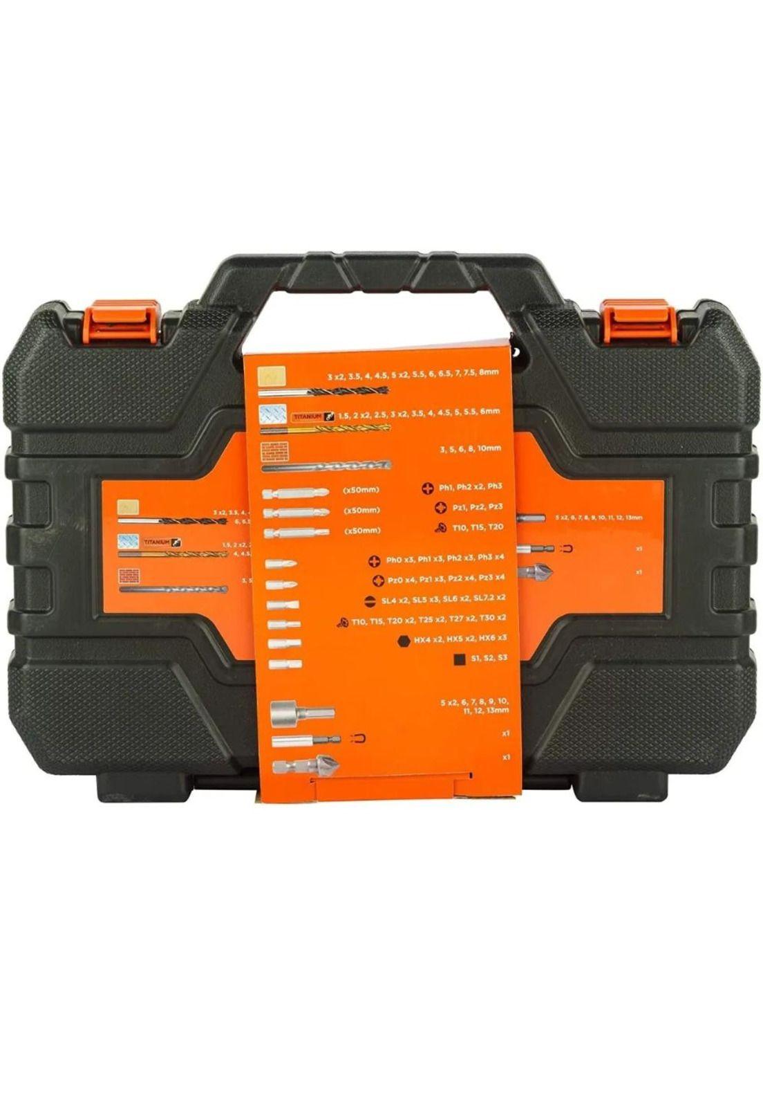 SET 109 PZAS ATORNILLAR-TALADRAR B&D A7200XJ-5