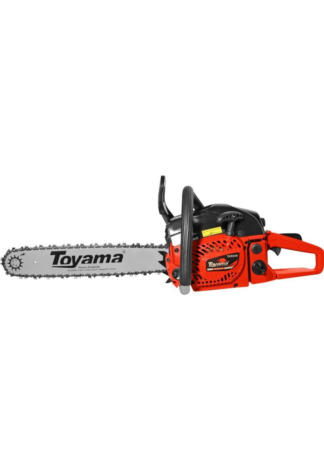 MOTOSIERRA TOYAMA 51CC 18" 2T 3HP TCS53X18SN-2