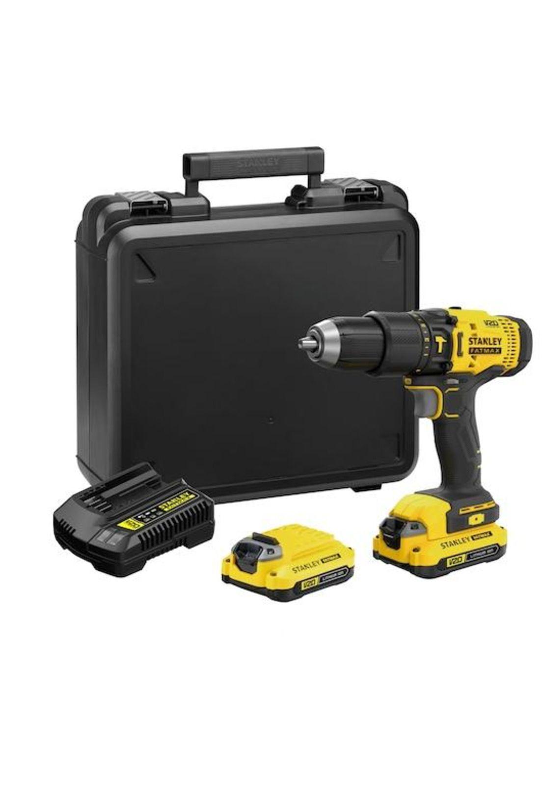 PACK STANLEY TAL.PER 13MM 20V+2B 2A+4A+C+50 AC+MAL-0