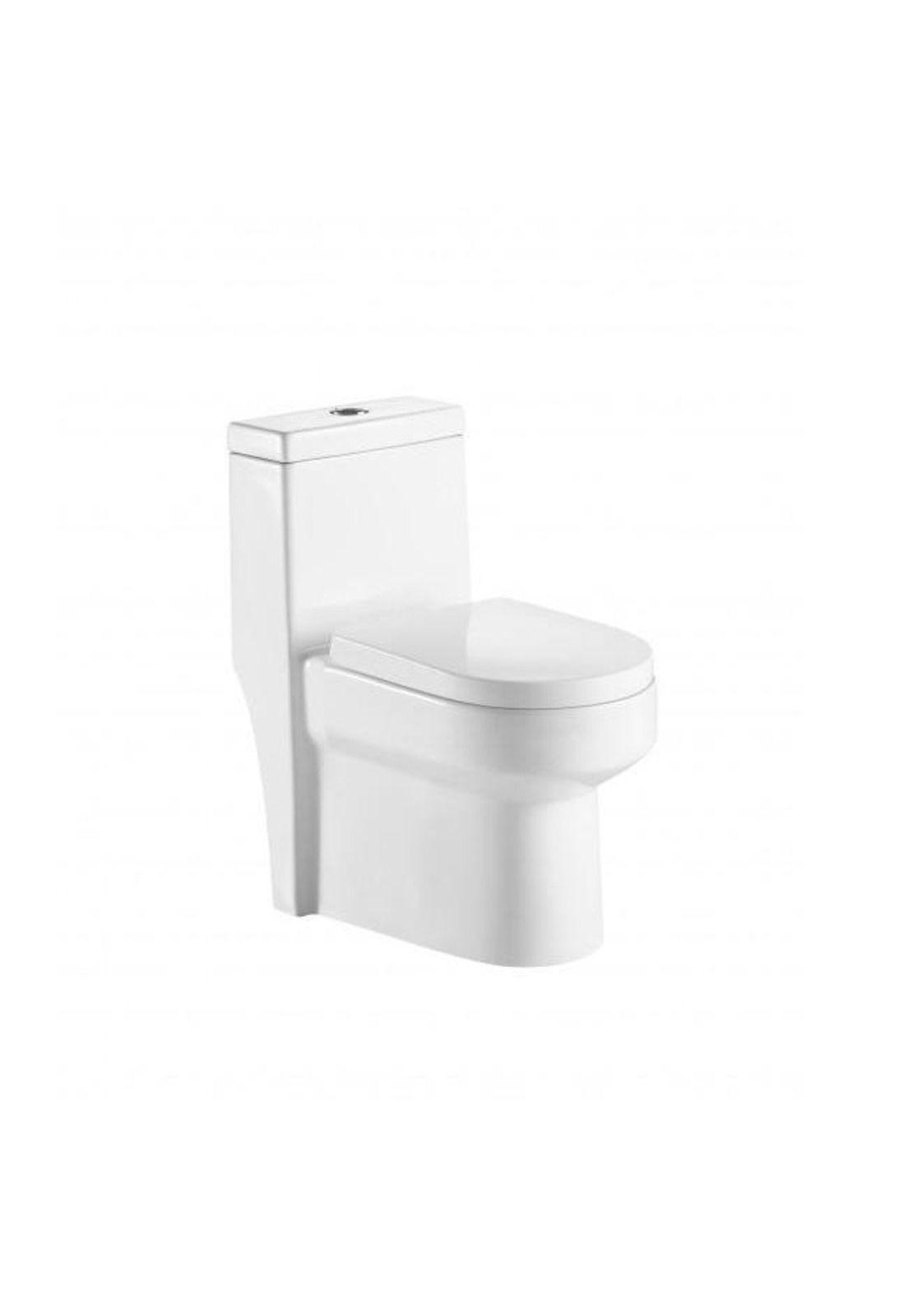 WC One Piece Genérico New Bilbao Descarga 30 Asiento-0