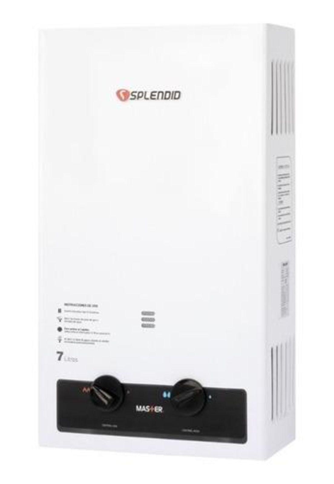 Calefont Splendid Master Tiro Natural 7 Litros Gas Licuado-0
