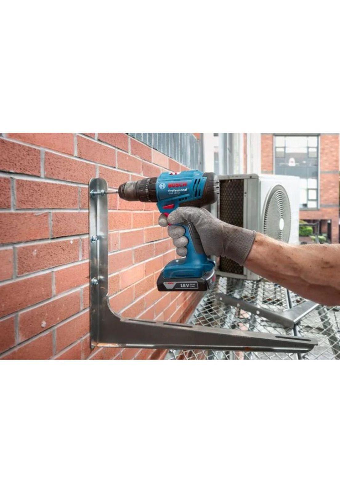 Taladro Percutor Bosch GSB 183 18V + Bat + Carg + x-line 34-1
