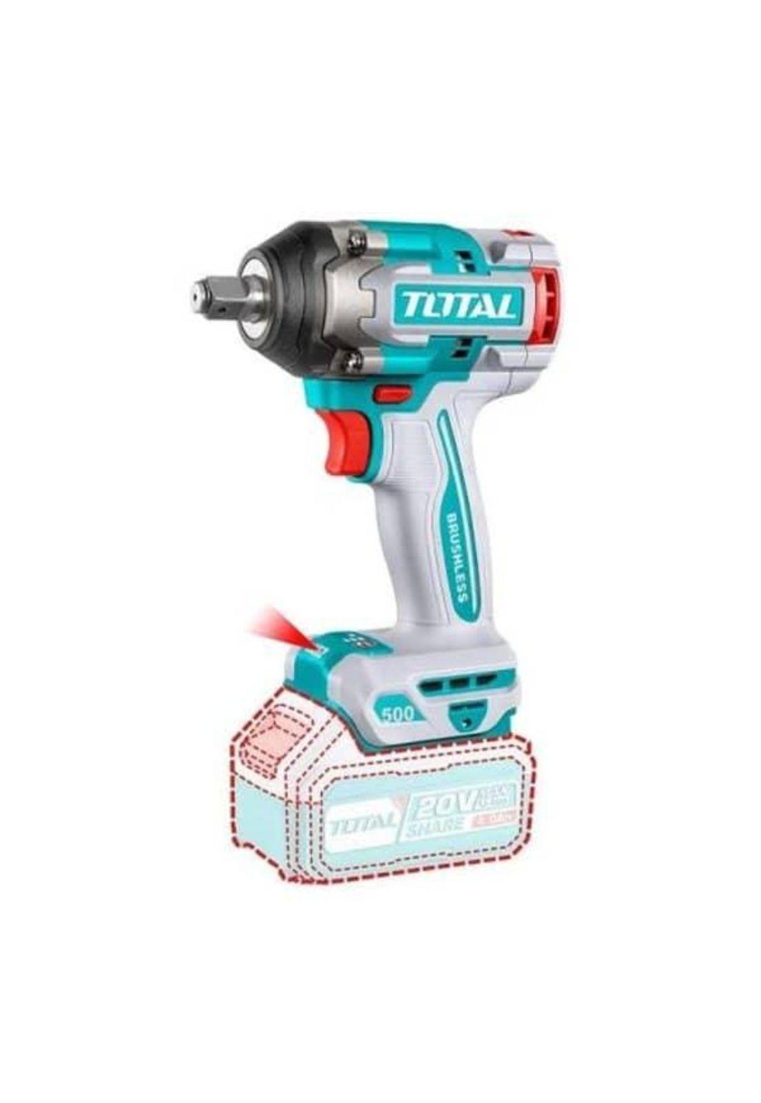 kit 20v Total Tosli241292 Llave Imp +taladro +esmeril +foco-3